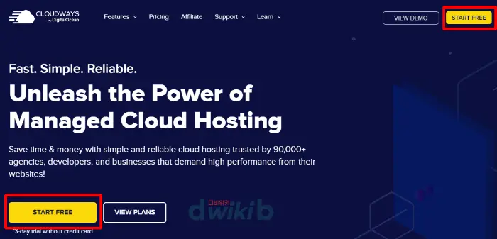 워드프레스 블로그 만들기 1단계│서버 호스팅 (ft.클라우드 웨이즈) 4 클라우드웨이즈 회원가입